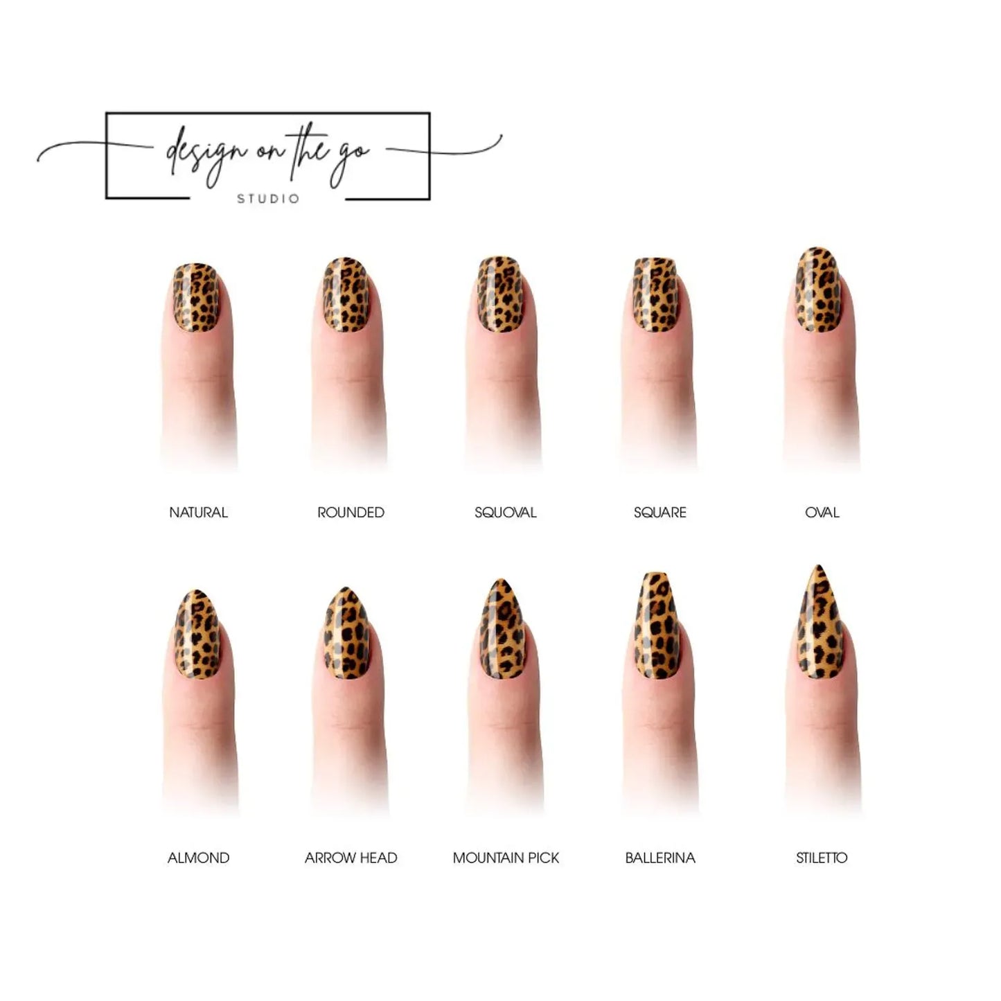 Tiger Tails Nail Wraps