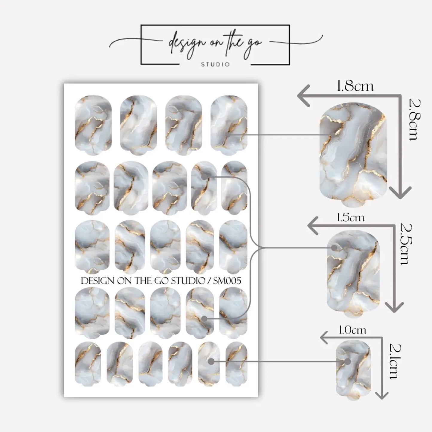 Cloud Veil Nail Wraps