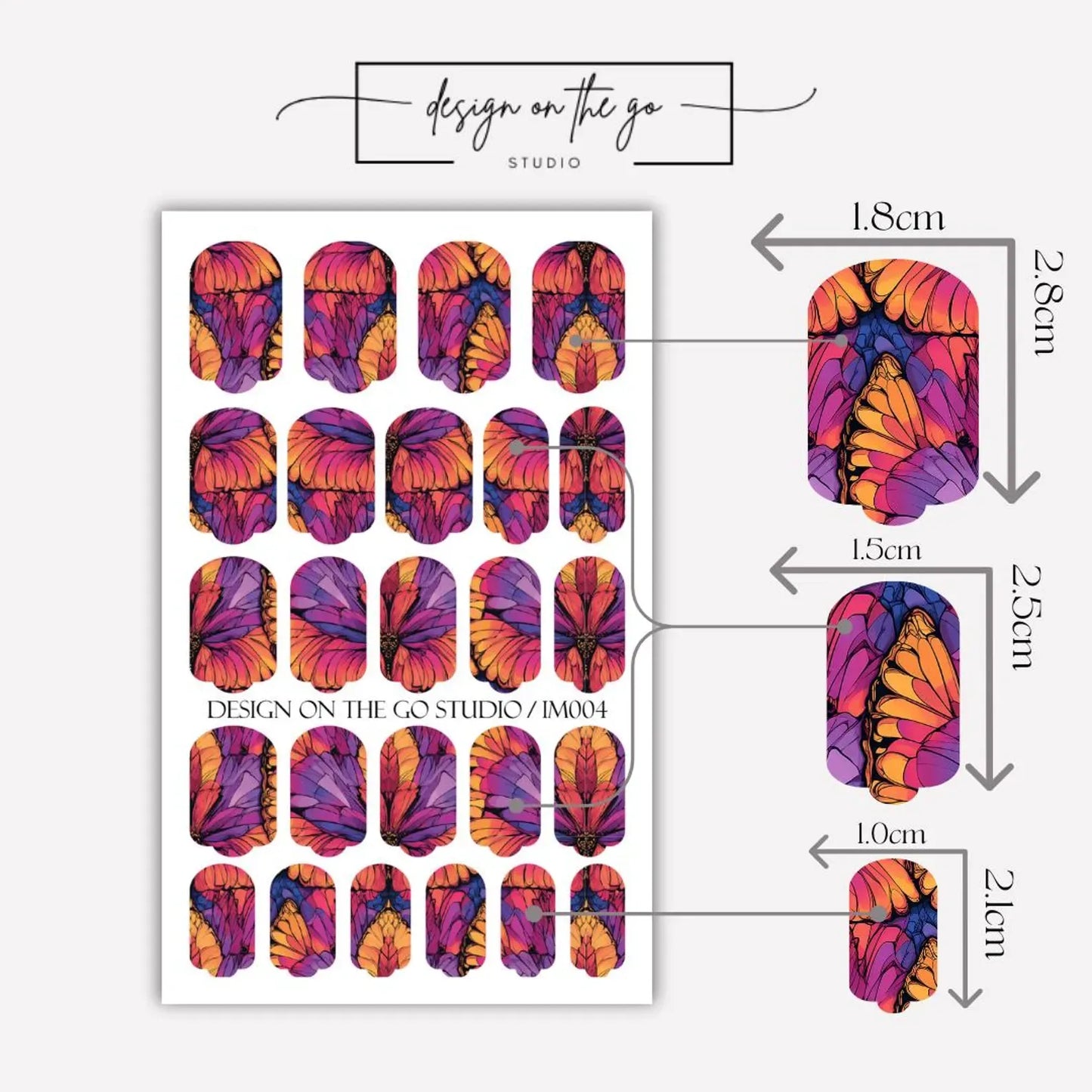 Firefly Fade Nail Wraps