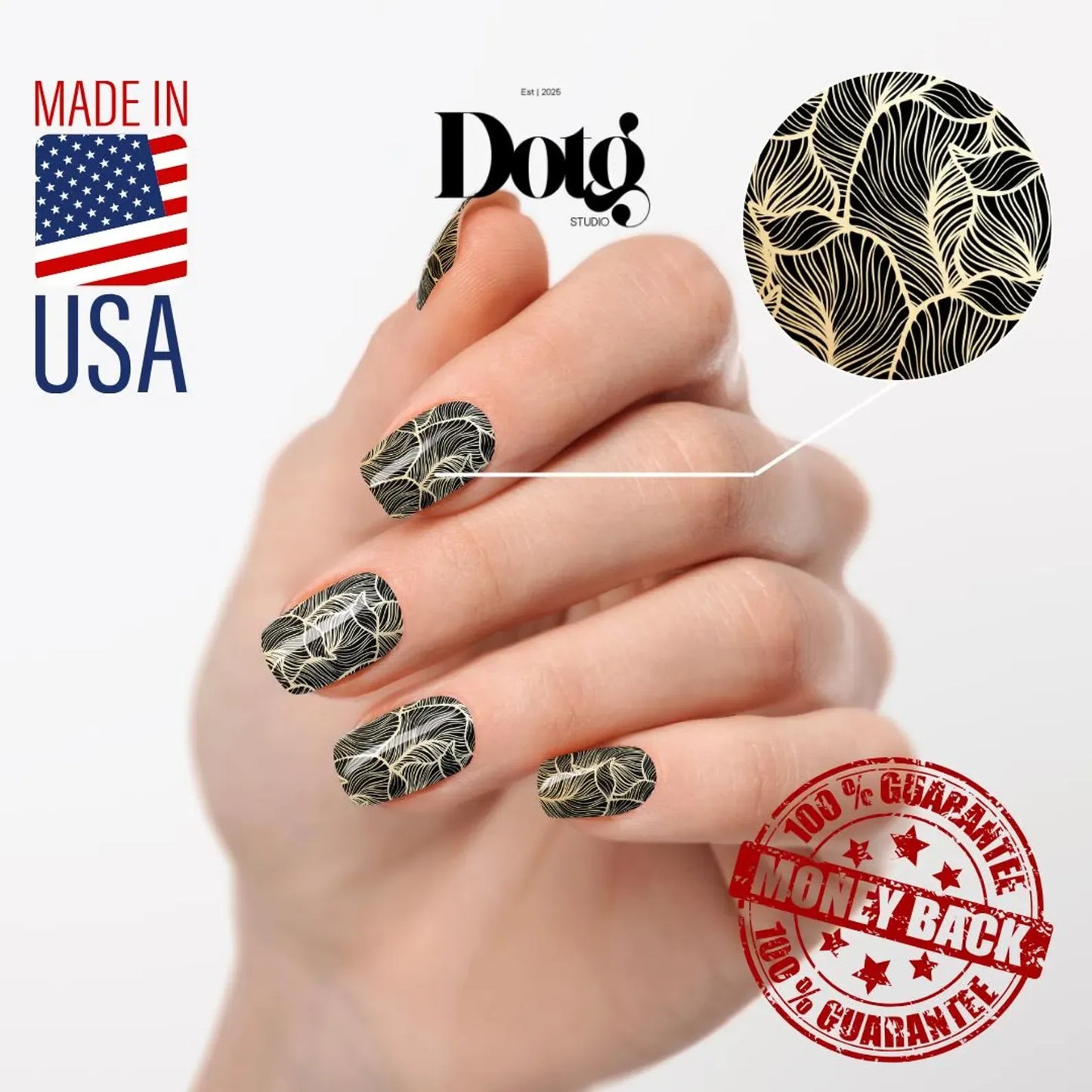 Modern Fall Nail Wraps