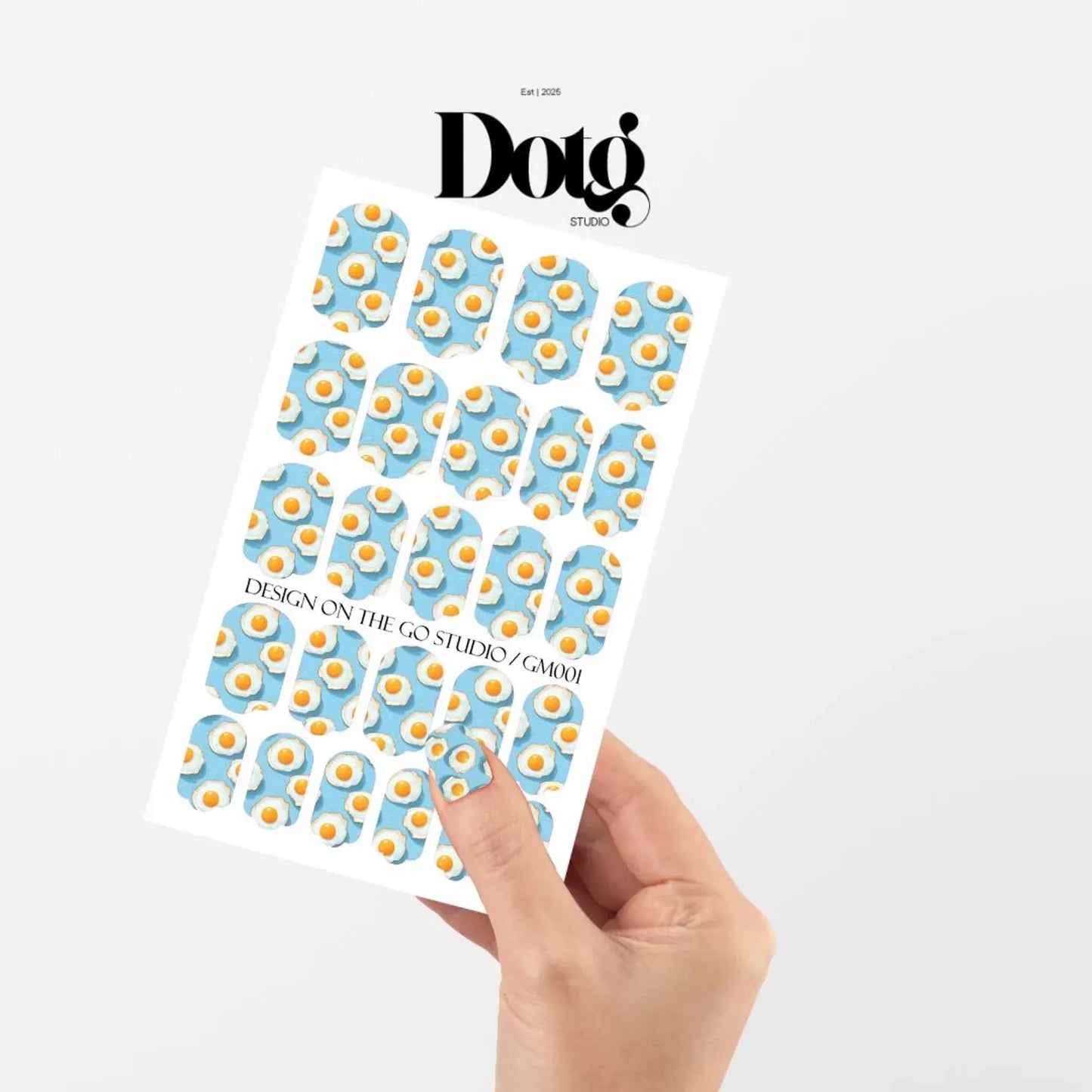 Sunny Side Nail Wraps