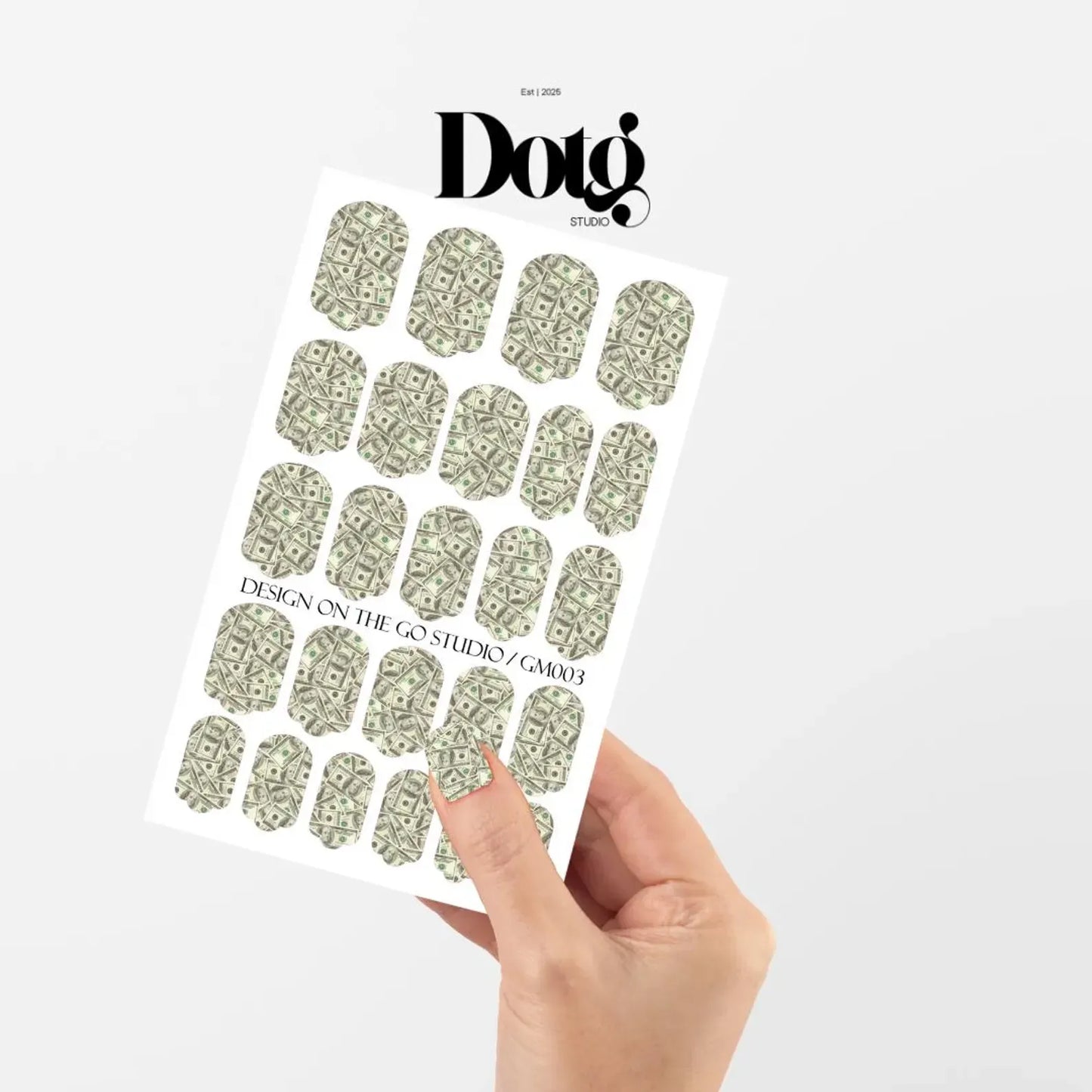 Dollar Bills Nail Wraps
