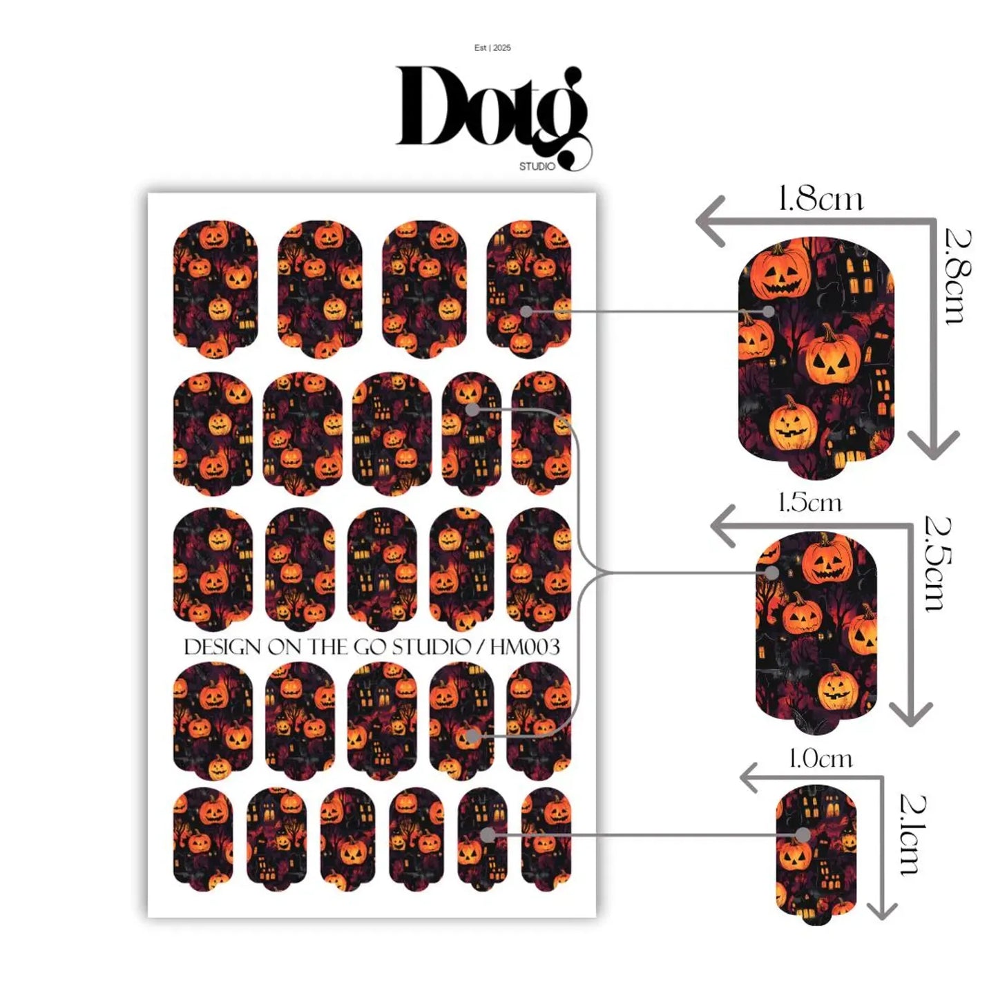 Haunted Night Nail Wraps