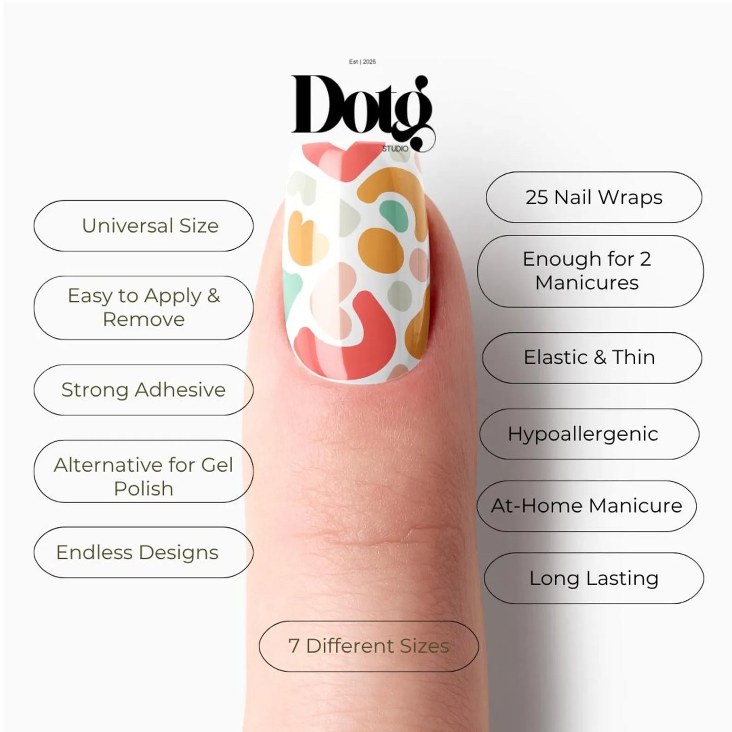 Confetti Nail Wrap