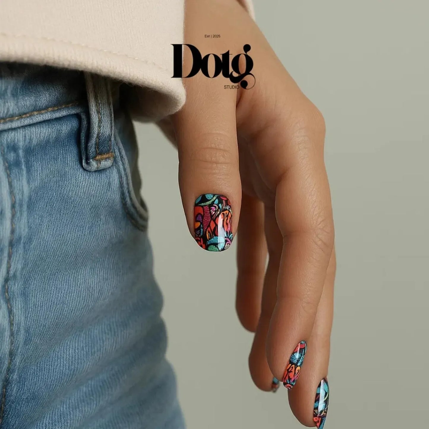 Graffiti Art Nail Wraps