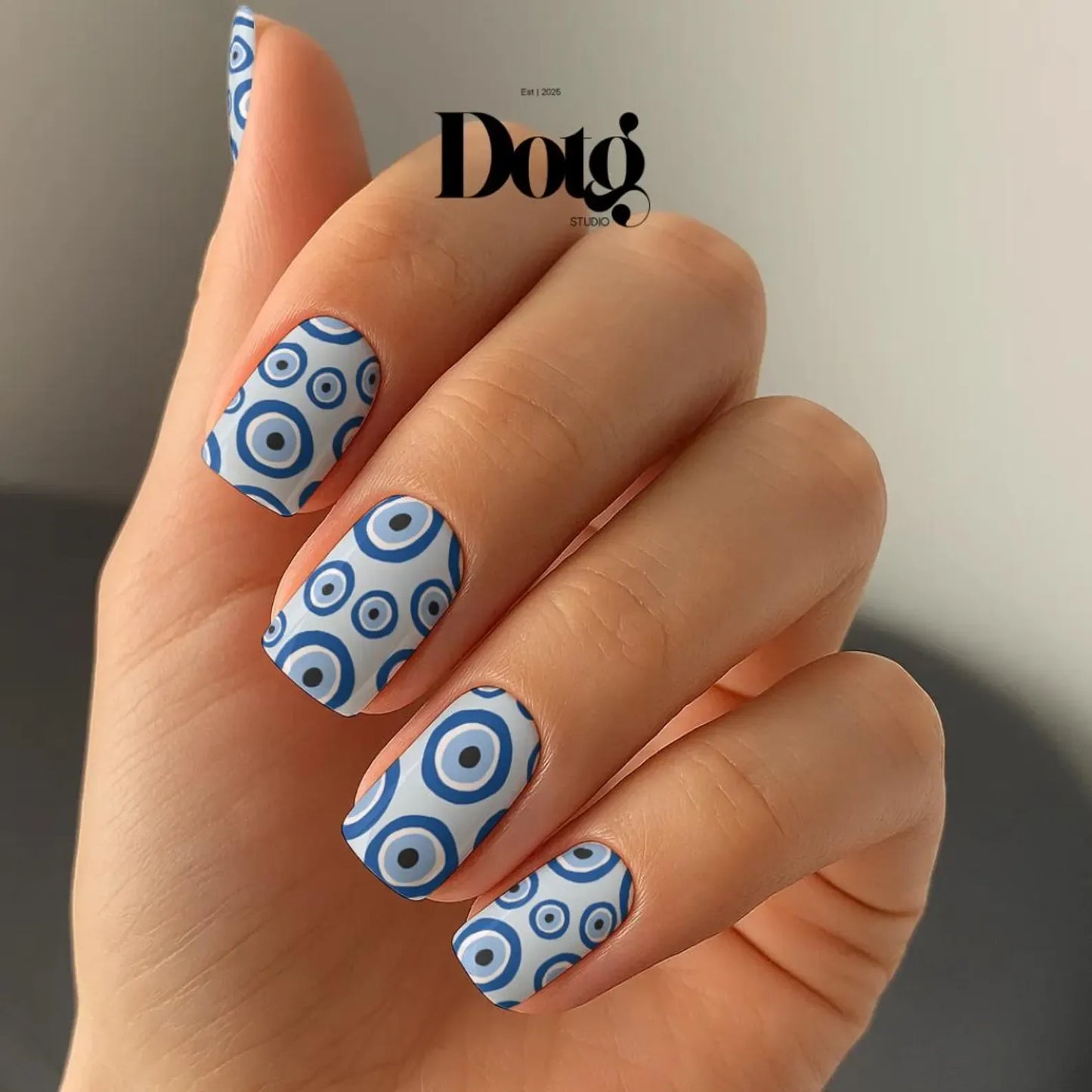 Evil Eye Nail Wrap