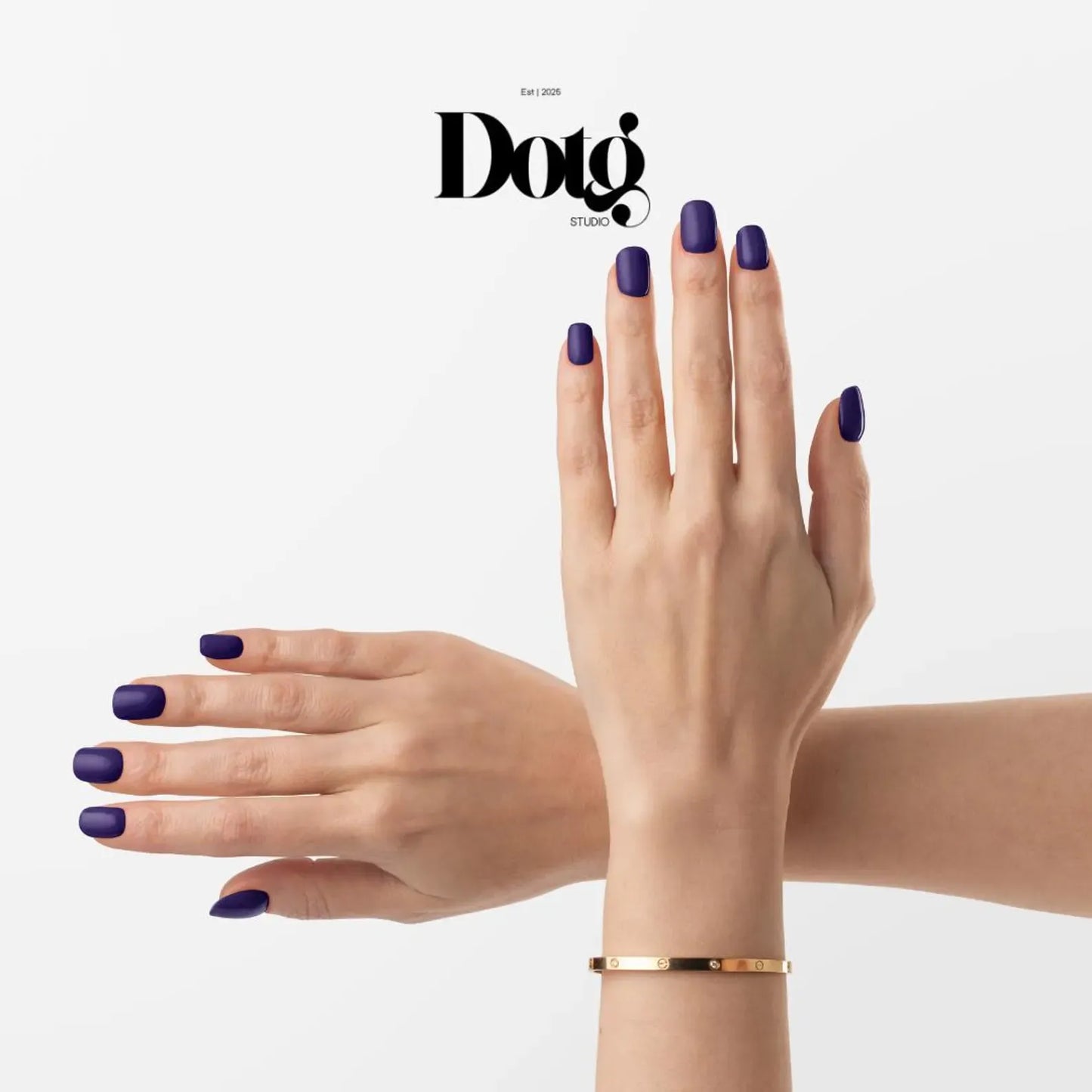 Deep Purple Nail Wraps