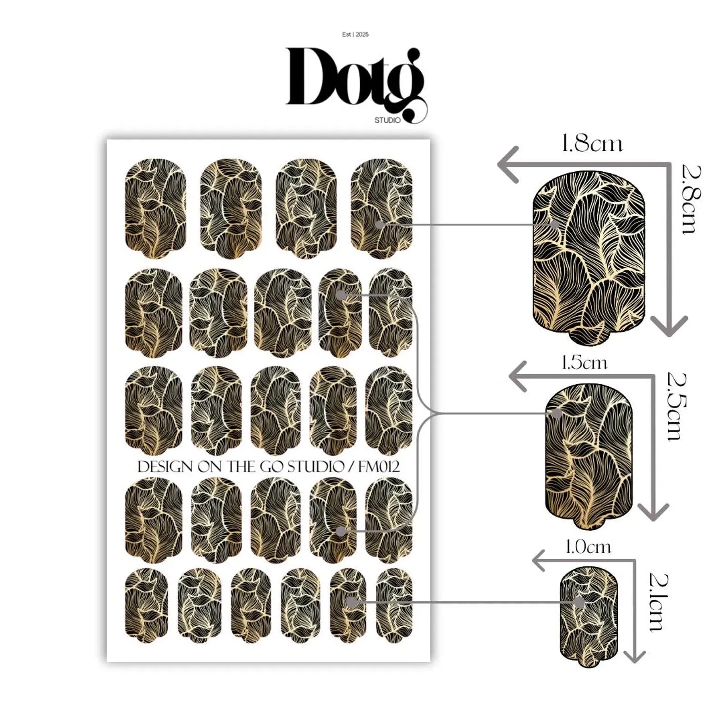 Modern Fall Nail Wraps