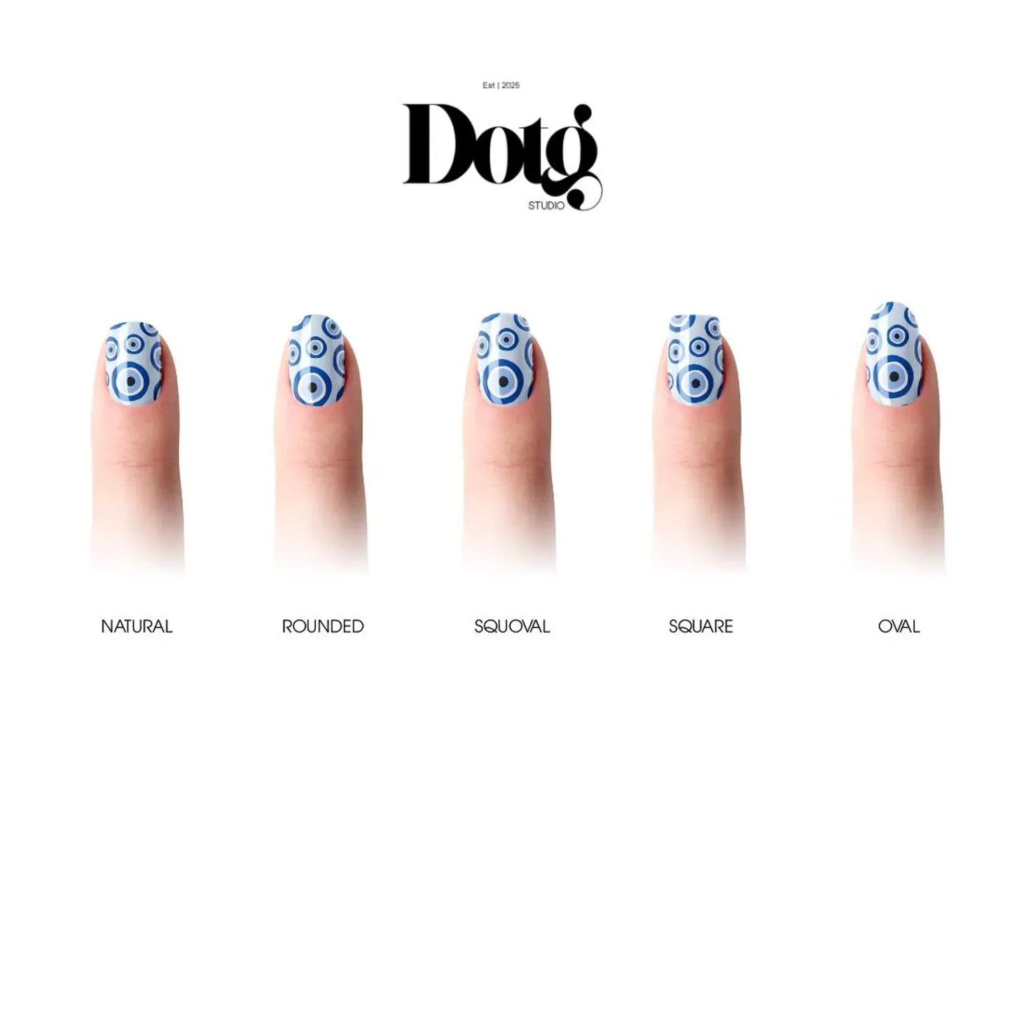 Evil Eye Nail Wrap