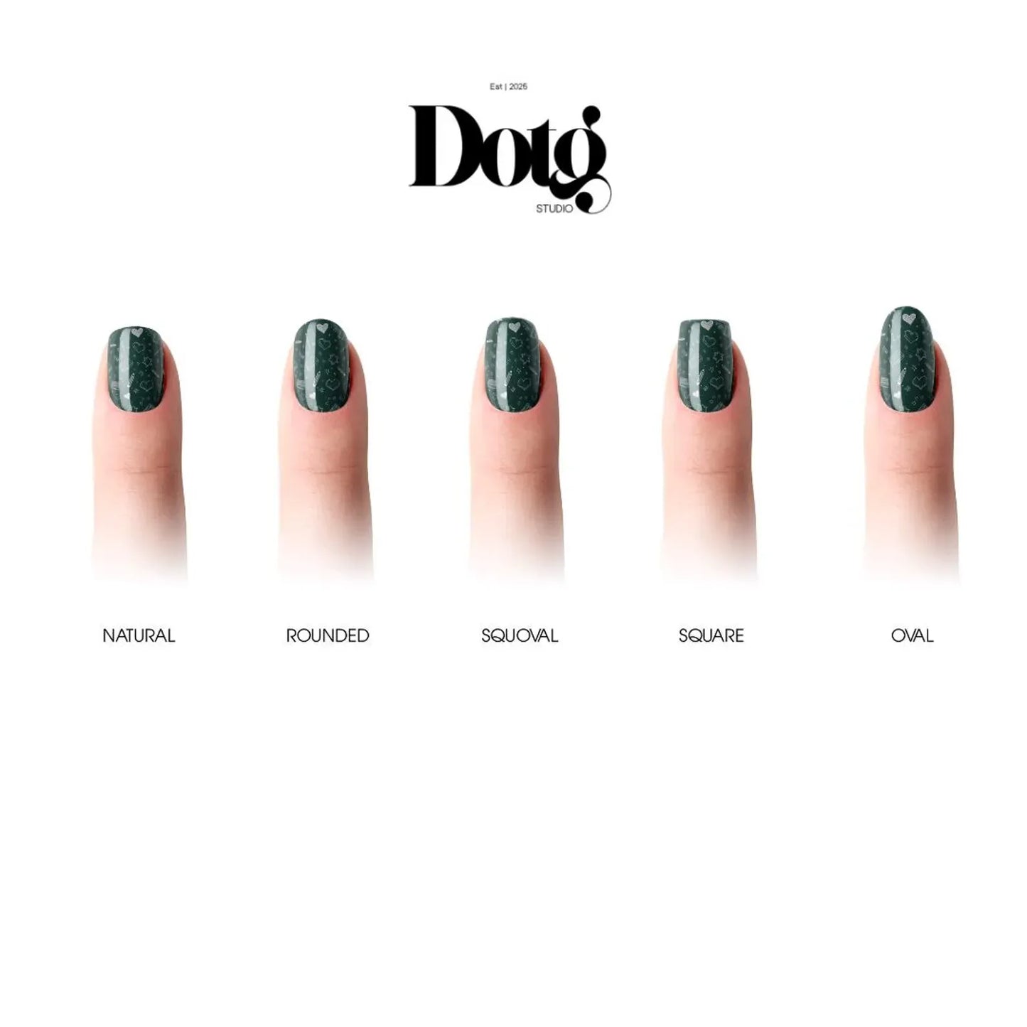 Chalkboard Nail Wraps