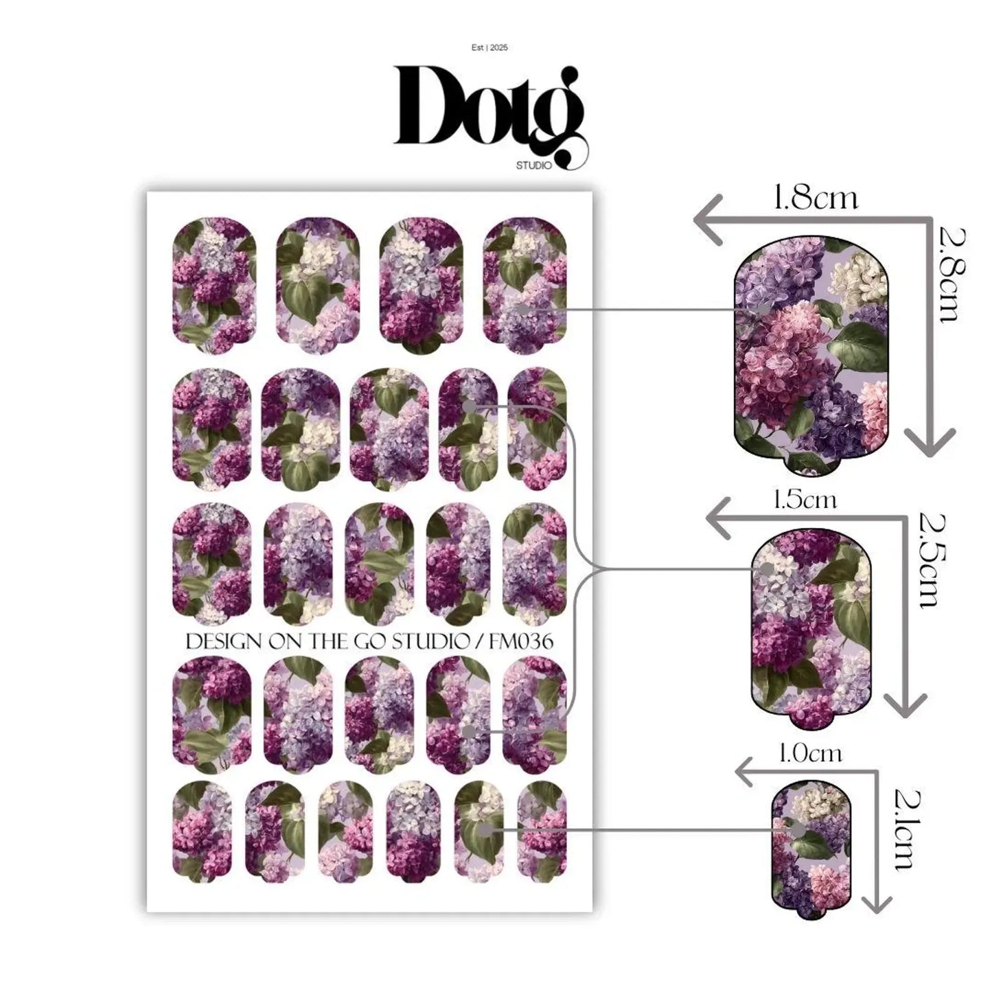 Lilac Dream Nail Wraps