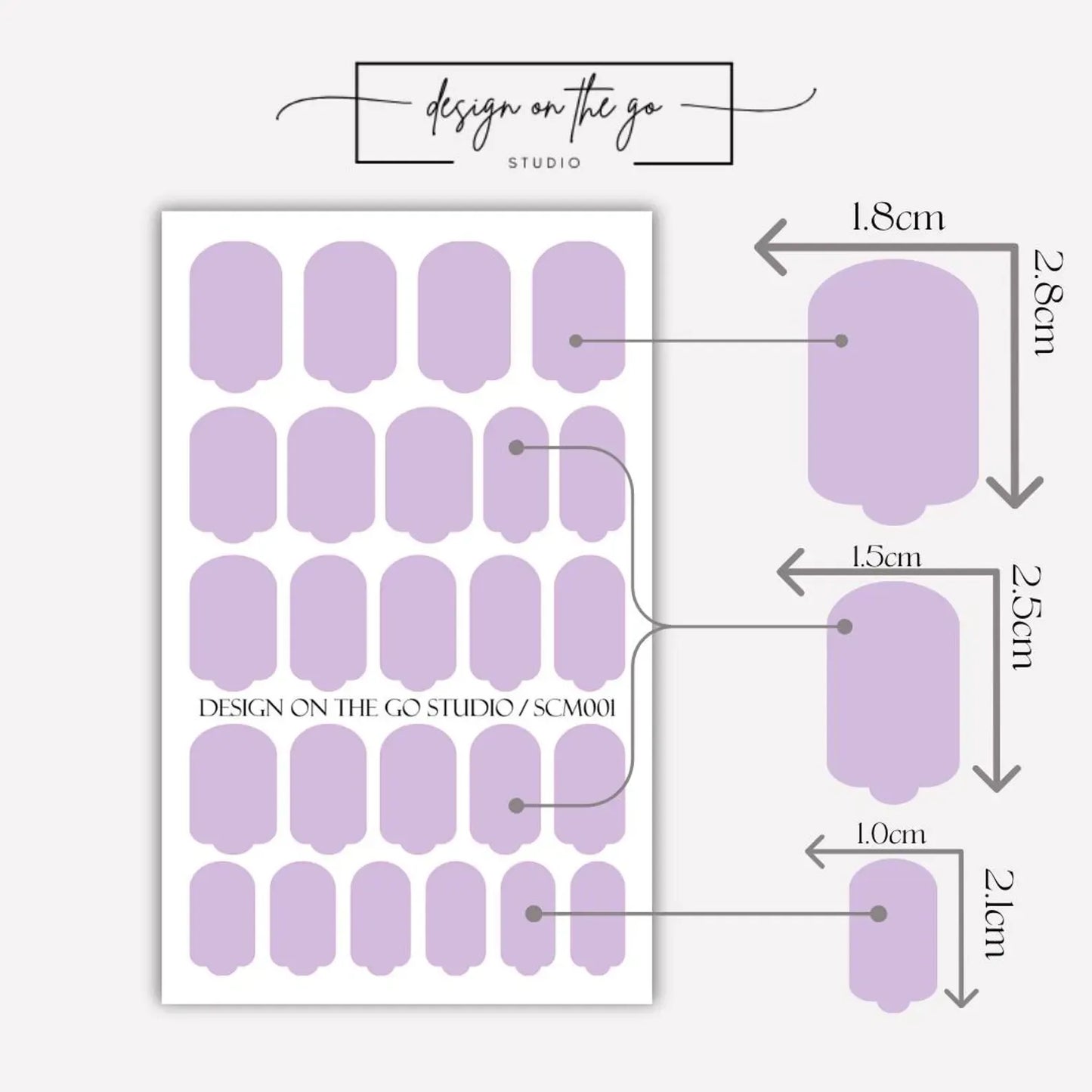 Dusty Lavender Nail Wraps