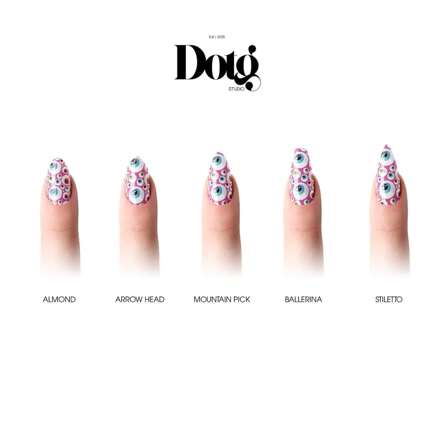 Crazy Eyes Nail Wraps