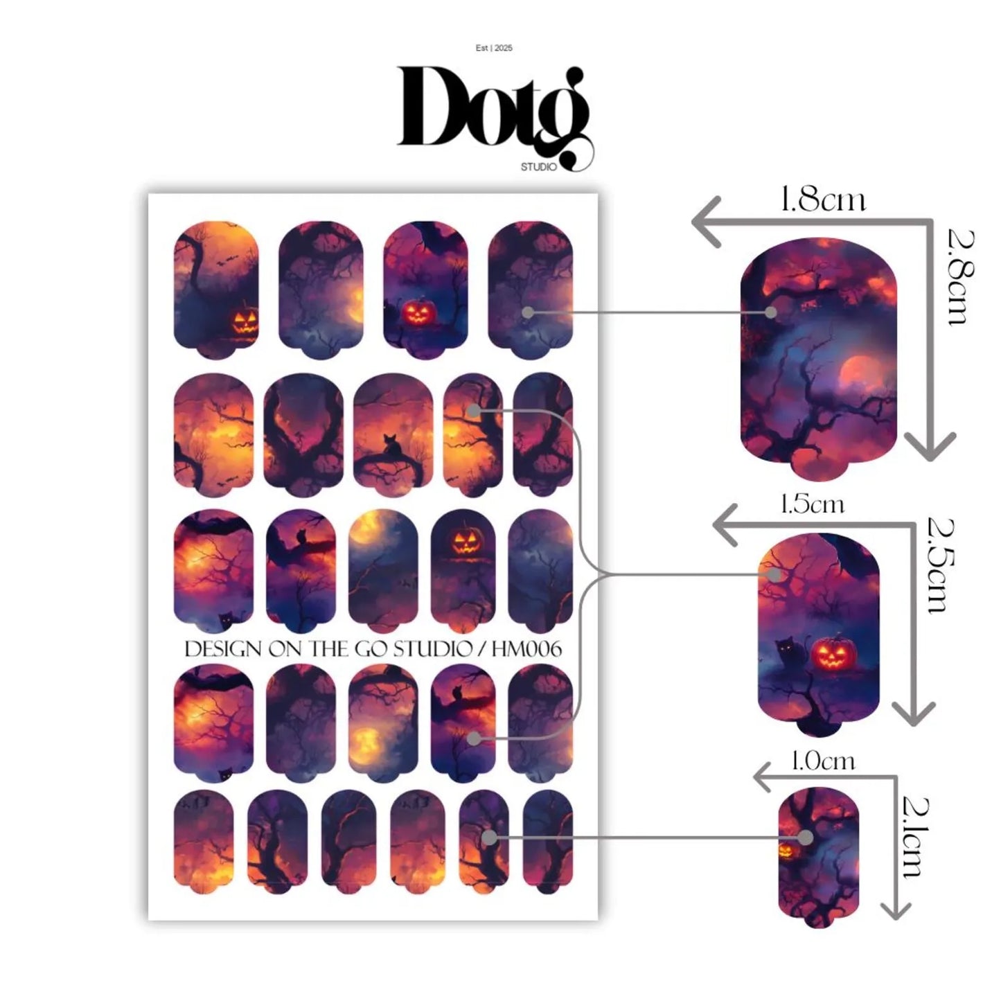 Twilight Haunt Nail Wraps