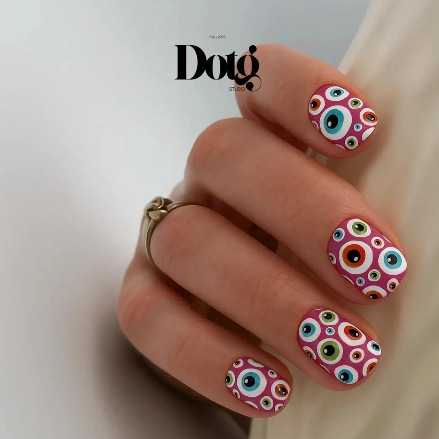Crazy Eyes Nail Wraps