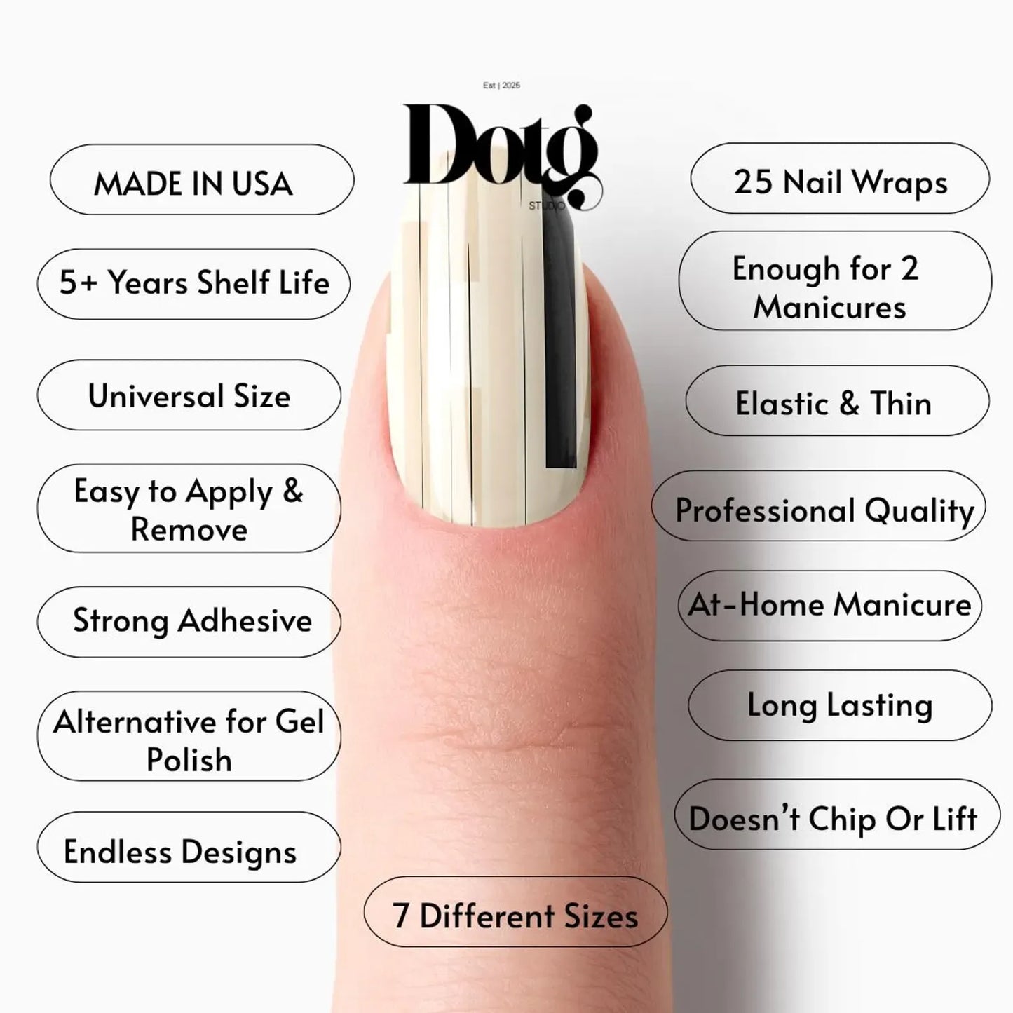Boho Geometric Nail Wrap