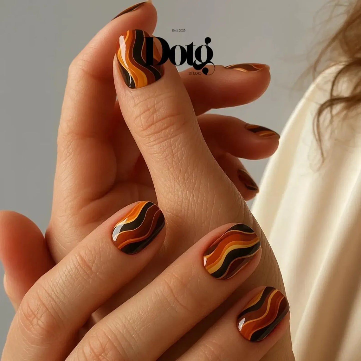 Autumn Swirl Nail Wraps