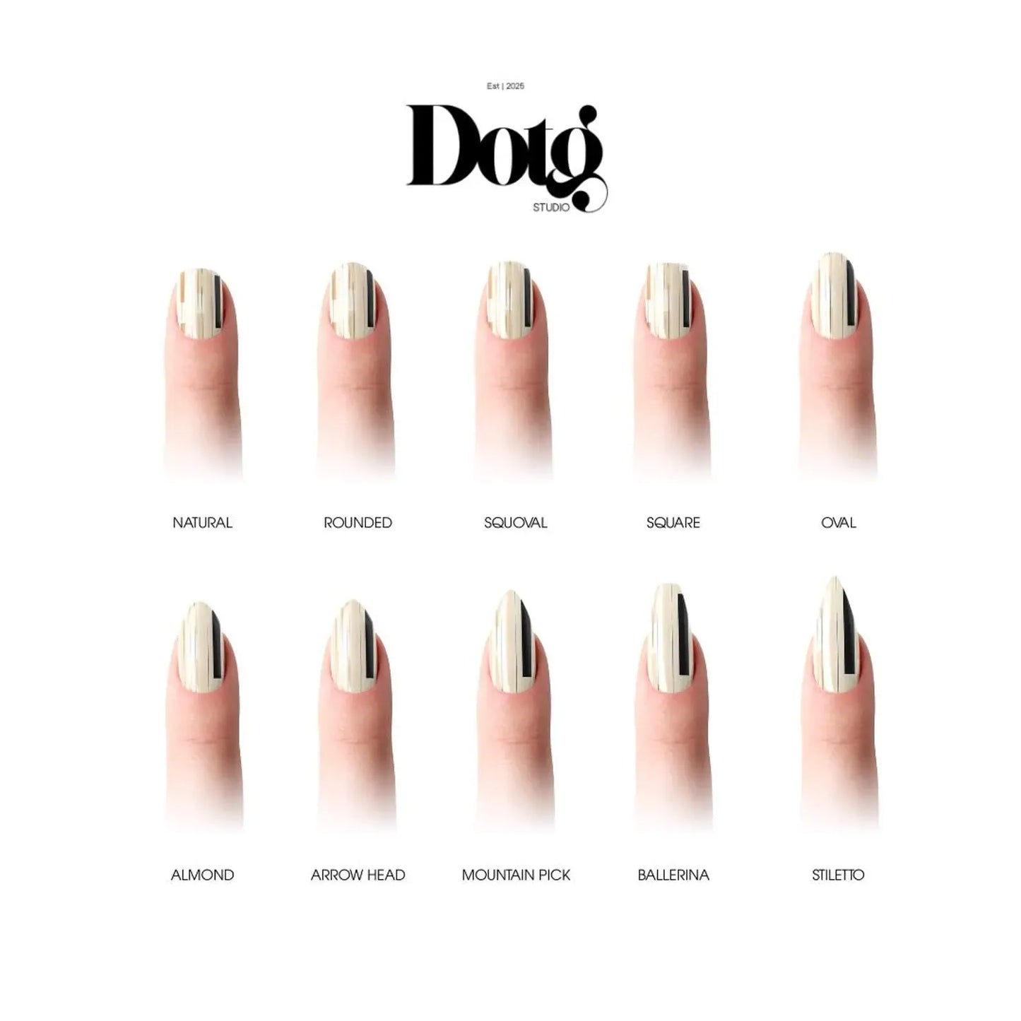 Boho Geometric Nail Wrap