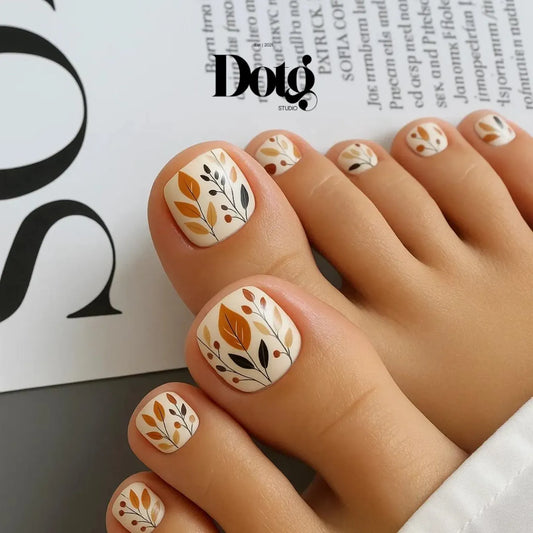 Harvest Leafs Nail Wraps