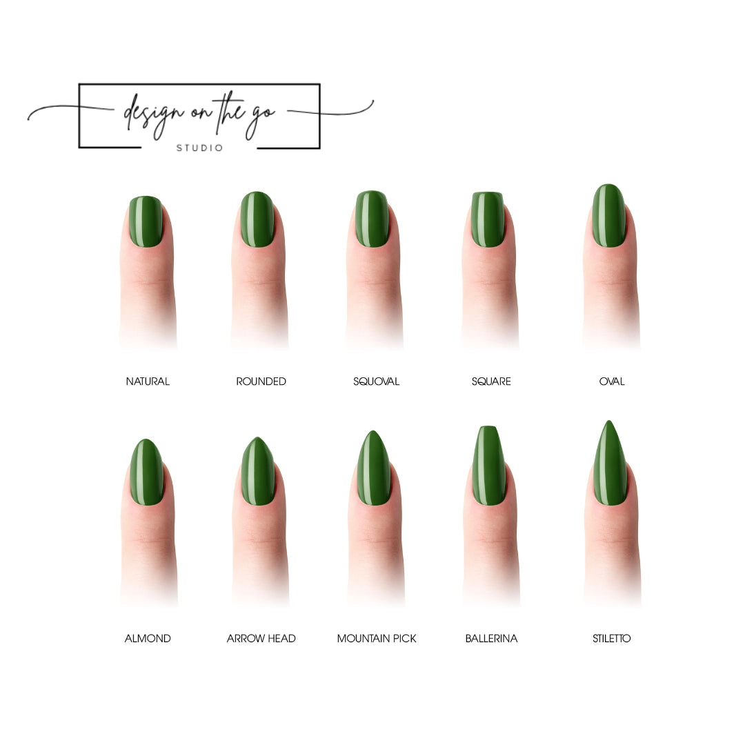 Evergreen Essence Nail Wraps