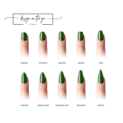 Evergreen Essence Nail Wraps