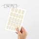 Soft Vanilla Nail Wraps