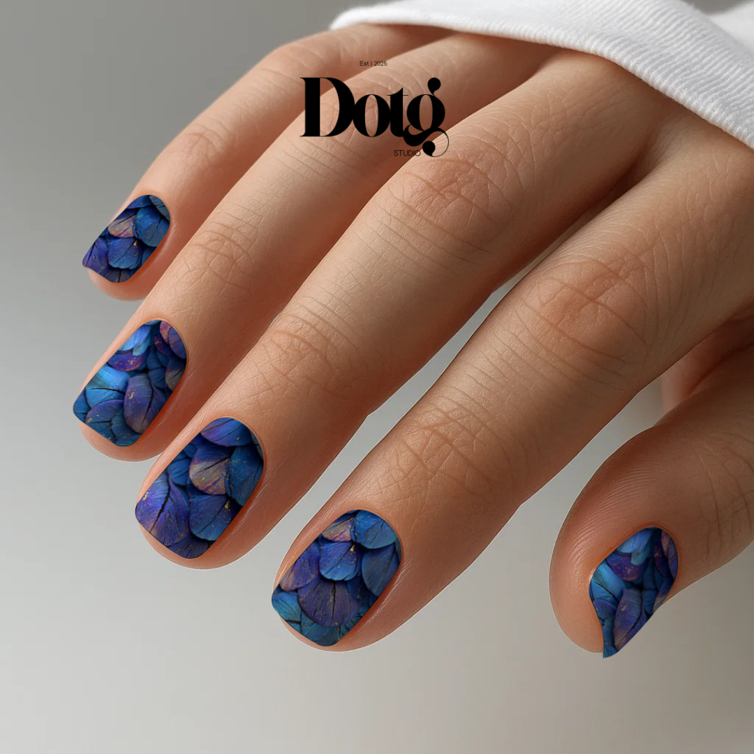 Galaxy Nail Polish Wraps DIY Manicure and Pedicure Nail Stickers Decal Strips