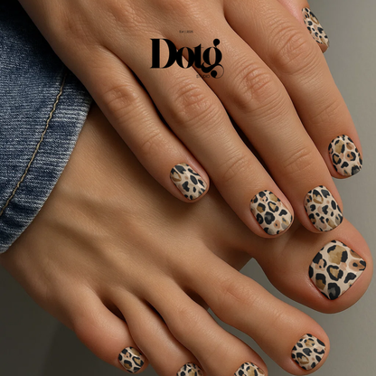 Savanah Glam Nail Polish Wraps DIY Manicure & Pedicure Stickers Nail Decal Strips