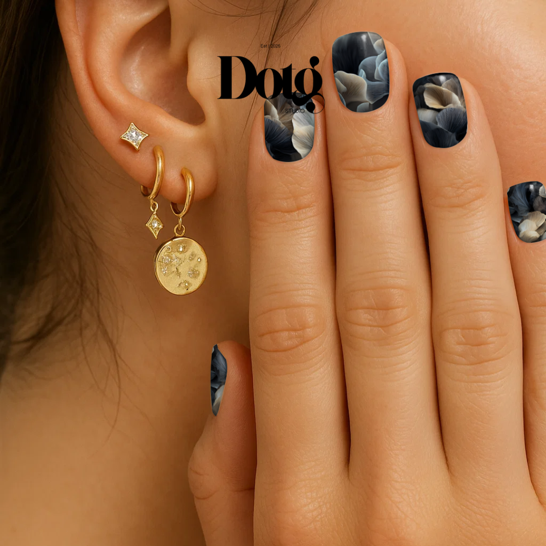 Silk Fog Nail Polish Wraps DIY Manicure Stickers Nail Decal Strips
