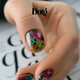 Abstract Paint Nail Polish Wraps DIY Manicure & Pedicure Floral Stickers Gift for Her