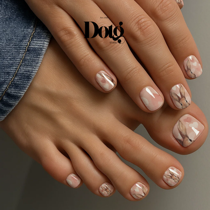 Easter Bunny Nail Polish Wraps DIY Manicure & Pedicure Stickers Nail Decal Strips