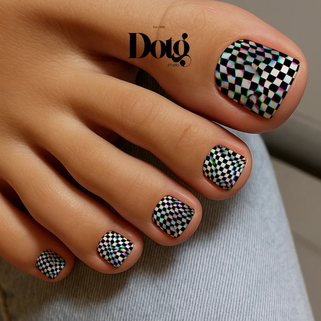 Optic Dream Nail Polish Wraps DIY Manicure Stickers Nail Decal Strips