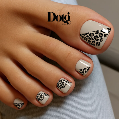 Leopard Lane Nail Polish Wraps DIY Manicure Stickers Nail Decal Strips