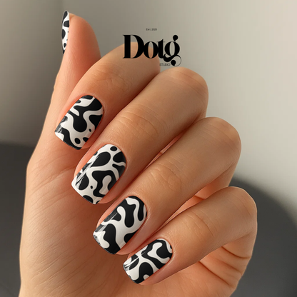 Modern Graphic Nail Polish Wraps DIY Manicure & Pedicure Stickers Nail Decal Strips