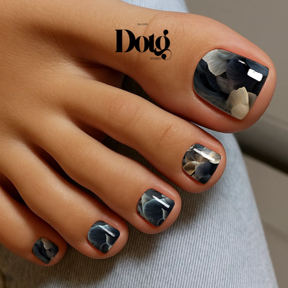 Silk Fog Nail Polish Wraps DIY Manicure Stickers Nail Decal Strips