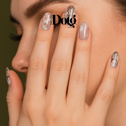 Easter Bunny Nail Polish Wraps DIY Manicure & Pedicure Stickers Nail Decal Strips