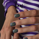 Purple Green Nail Polish Wraps DIY Manicure & Pedicure Animal Print Stickers Nail Decal Strips