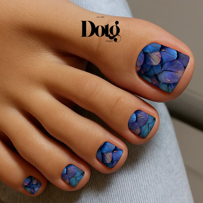 Galaxy Nail Polish Wraps DIY Manicure and Pedicure Nail Stickers Decal Strips