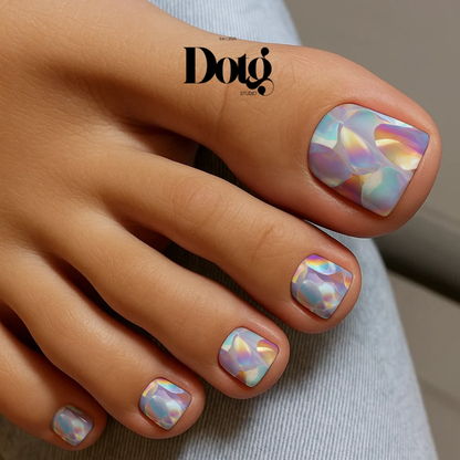 Pearl Dream Nail Polish Wraps DIY Manicure Stickers Nail Decal Strips