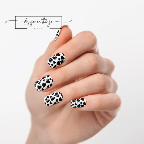 Heart Shape Nail Wraps