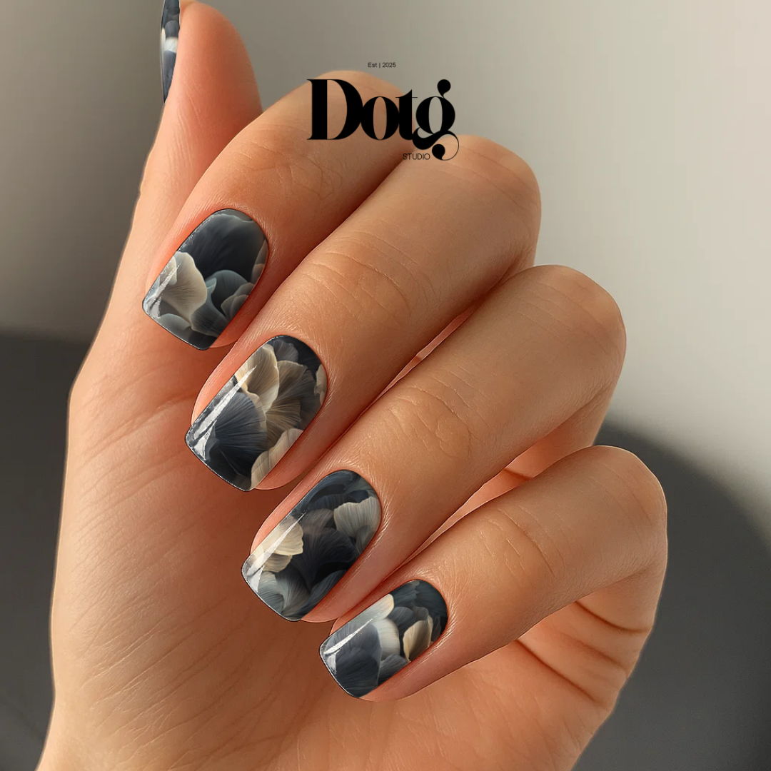 Silk Fog Nail Polish Wraps DIY Manicure Stickers Nail Decal Strips