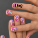 Stars Festival Nail Wraps DIY Manicure & Pedicure Retro Cartoon Nail Stickers Pop Art Strips
