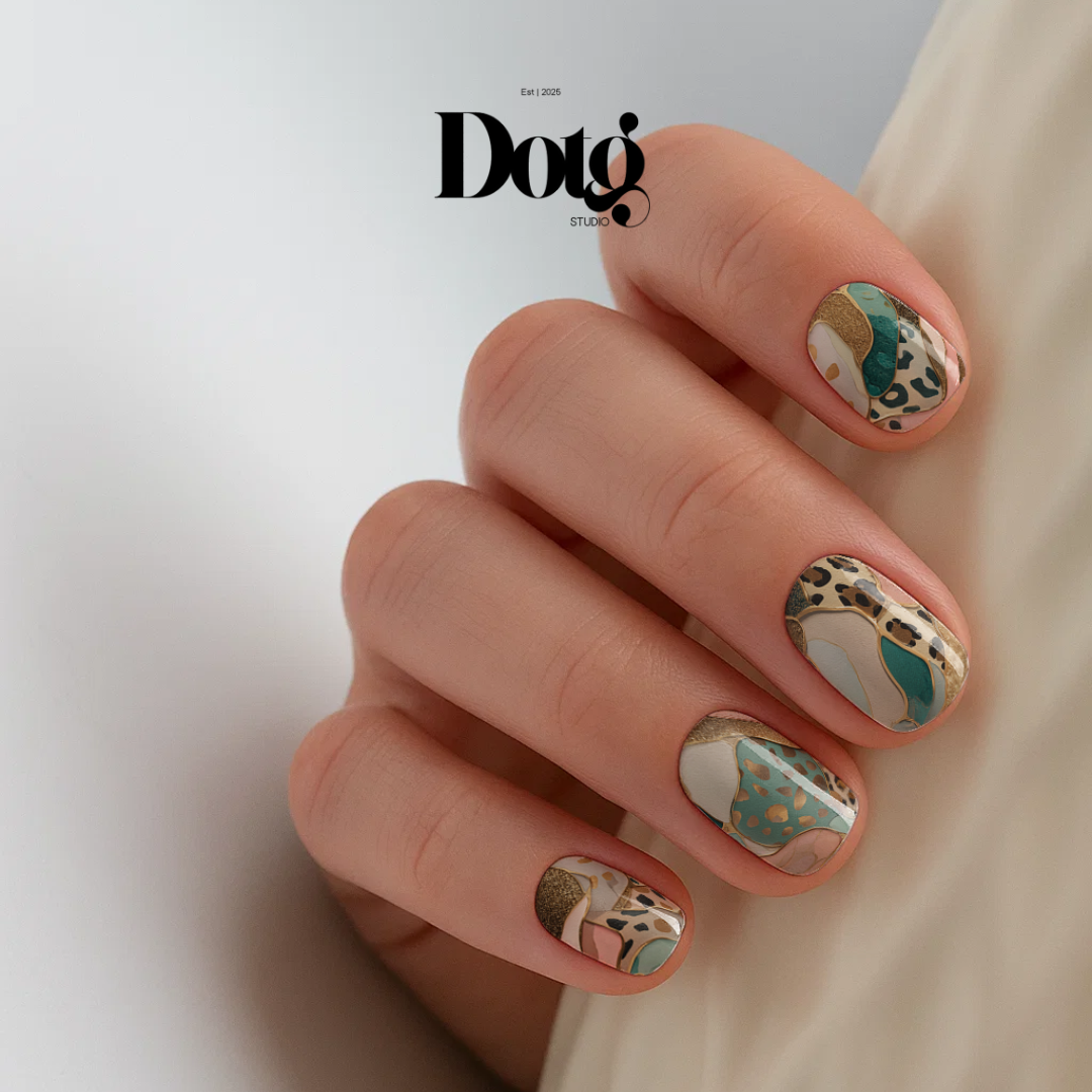 Luxe Gold Nail Polish Wraps DIY Manicure & Pedicure Stickers Nail Decal Strips