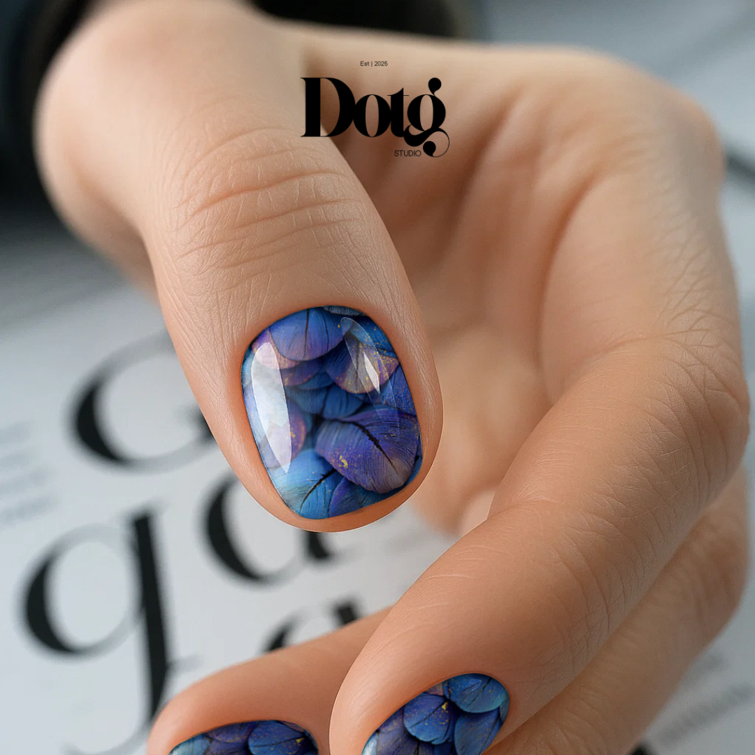 Galaxy Nail Polish Wraps DIY Manicure and Pedicure Nail Stickers Decal Strips