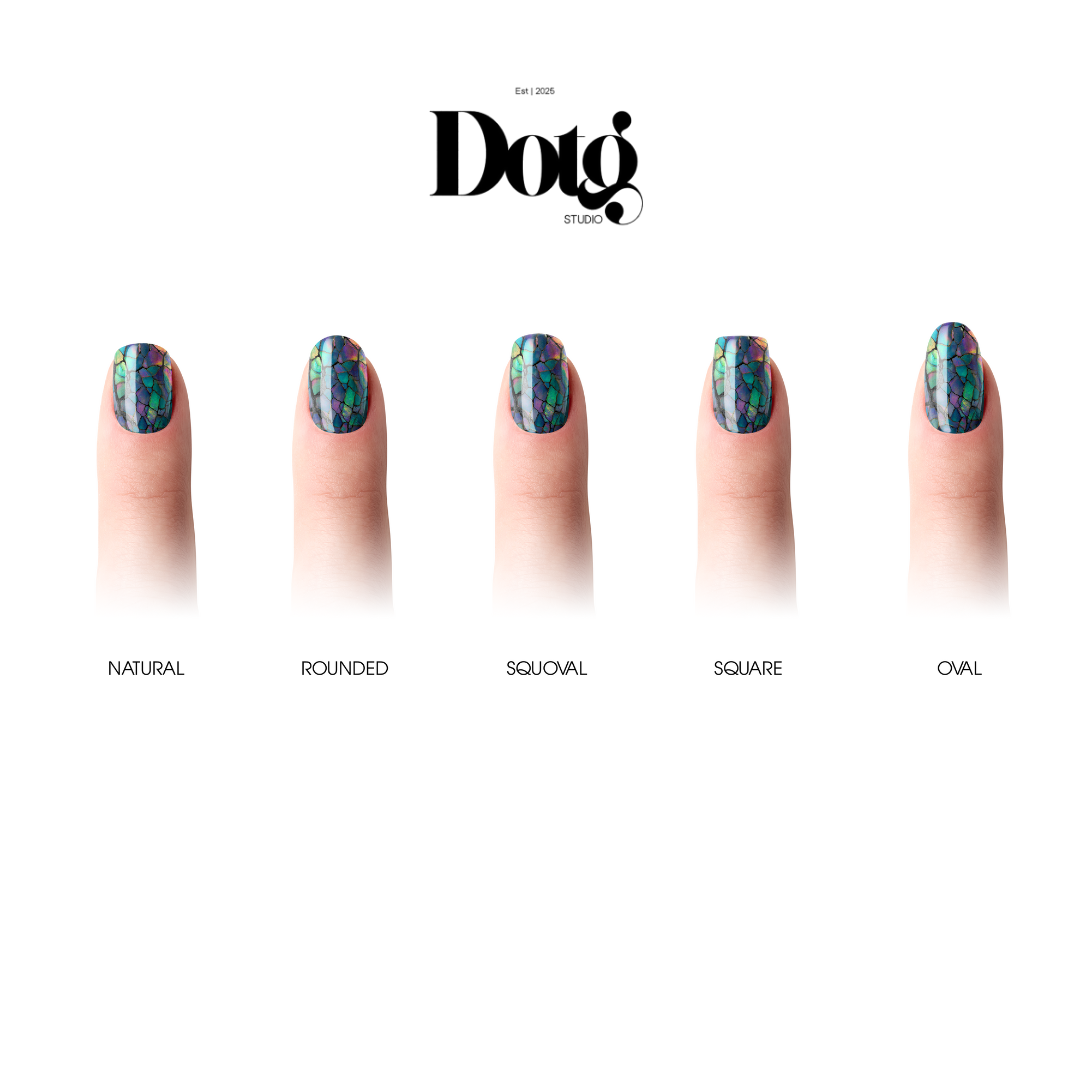 Crystal Veins Nail Polish Wraps DIY Modern Art Manicure Stickers Nail Decal Strips
