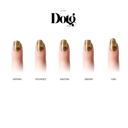 Autumn Drift Nail Polish Wraps DIY Manicure & Pedicure Stickers Nail Decal Strips