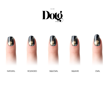 Silk Fog Nail Polish Wraps DIY Manicure Stickers Nail Decal Strips