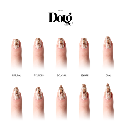 Easter Bunny Nail Polish Wraps DIY Manicure & Pedicure Stickers Nail Decal Strips