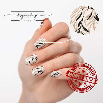 Boho Branches Nail Wrap