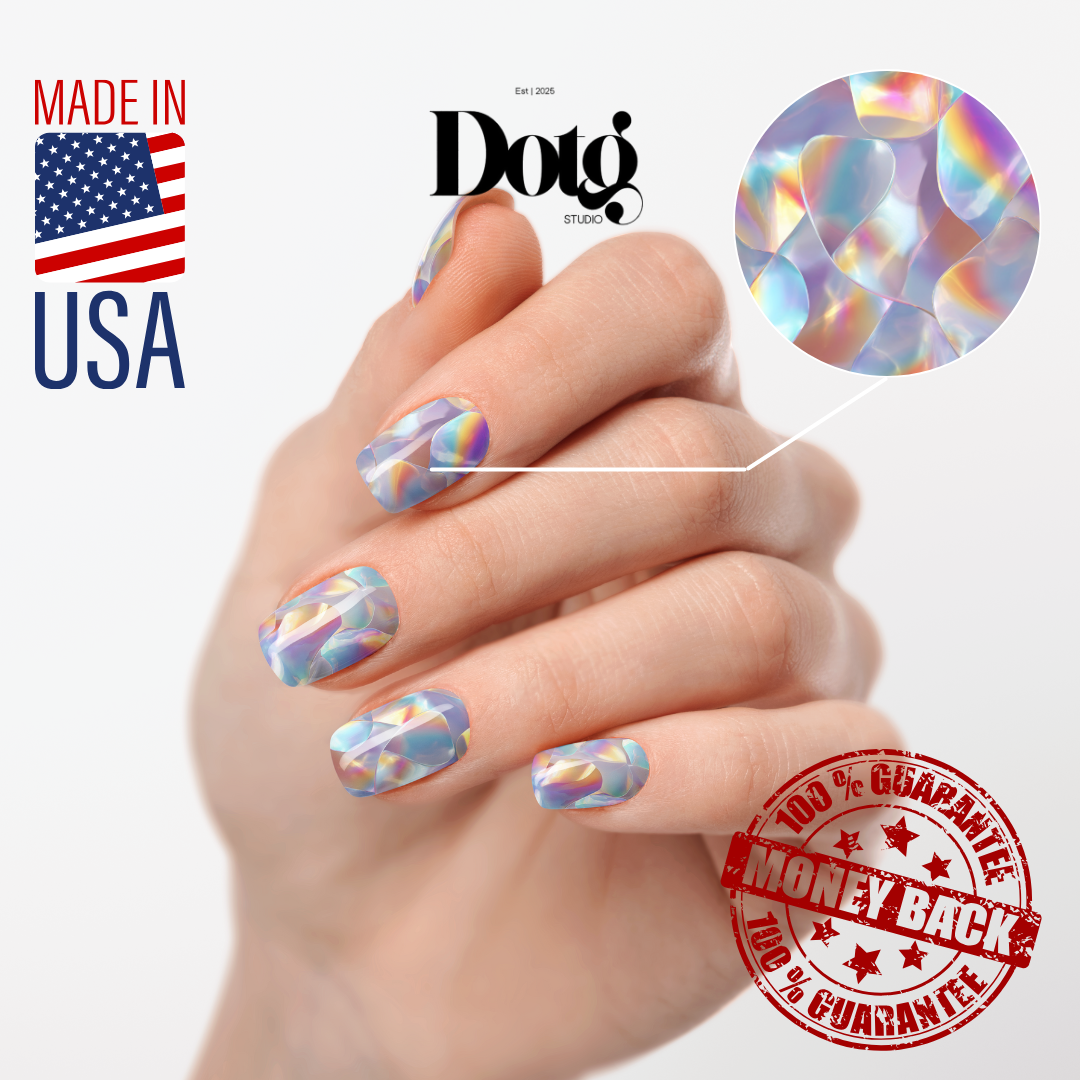 Pearl Dream Nail Polish Wraps DIY Manicure Stickers Nail Decal Strips